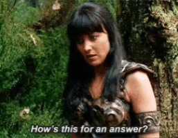 Xena Kick GIF