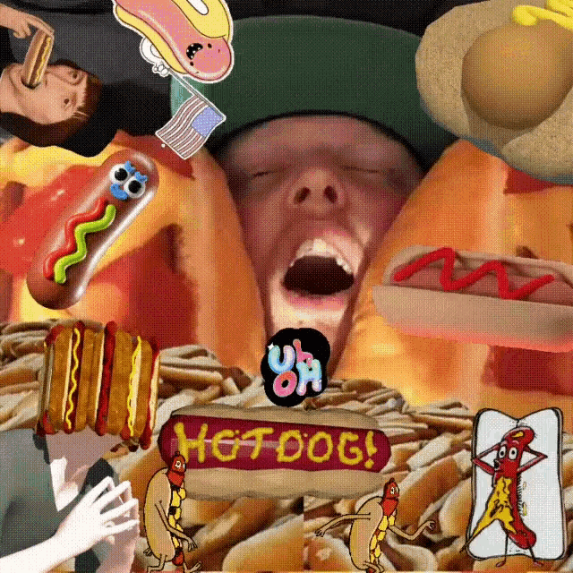 Hotdogman Thefacebooksite GIF - Hotdogman Man Hotdog GIFs