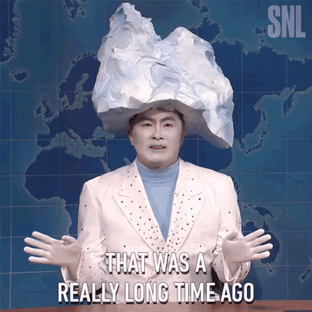That Was A Really Long Time Ago Saturday Night Live GIF