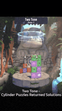 a screenshot of a game that says two tone on it