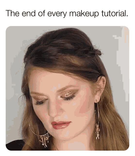 Kathryn Dean Makeup GIF - Kathryn Dean Makeup Tutorial GIFs