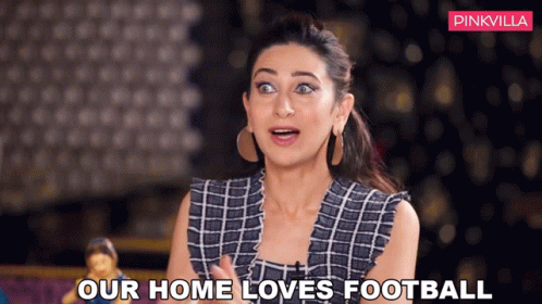 Our Home Loves Football Karisma Kapoor GIF - Our Home Loves Football Karisma Kapoor Pinkvilla GIFs