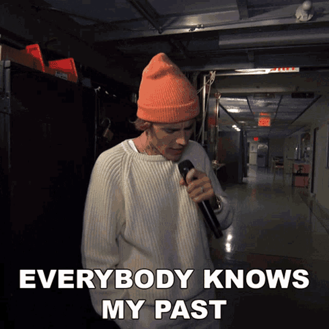 Everybody Knows My Past Justin Bieber GIF