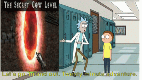 Cow Level GIF