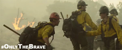 High Five GIF - Only The Brave Only The Brave Movie Only The Brave Gifs GIFs