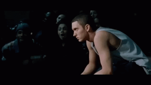 Eminem Rhythm GIF - Eminem Rhythm Lose Yourself GIFs