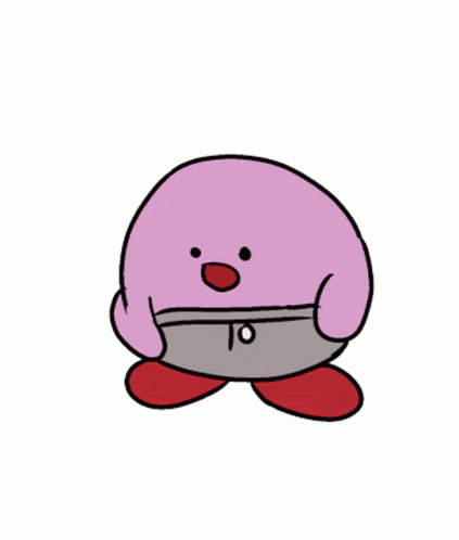 Kirby Wedgie GIF - Kirby Wedgie Pink GIFs