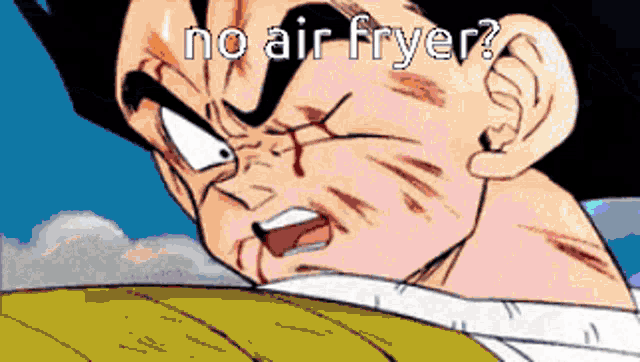Vegeta Air Fryer GIF - Vegeta Air Fryer GIFs