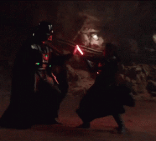Darth Vader Kenobi GIF