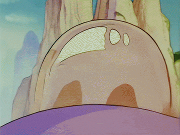 a cartoon character with a turtle shell on his back