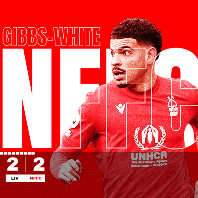 a poster with a man in a red shirt that says gibbs-white on it