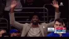 Embiid Sixers GIF - Embiid Sixers Raise The Roof GIFs