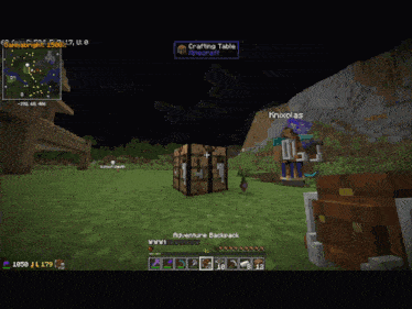 a screenshot of a minecraft game shows a house and a bunch of flames