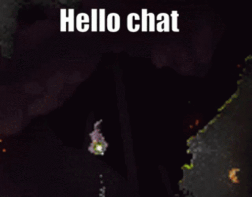Noita Hello Chat GIF - Noita Hello Chat Funny Memes GIFs