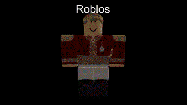a roblox character with a beard and mustache holding a sword