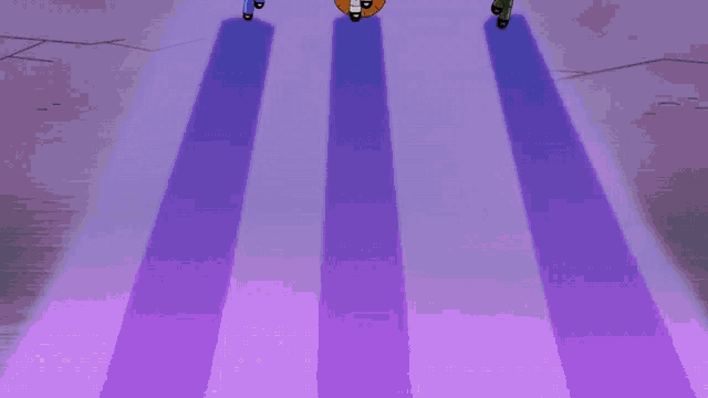 bubbles buttercup and buttercup from the powerpuff girls are flying in the air
