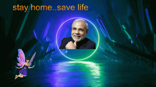 Stay Home Save Life GIF - Stay Home Save Life Fairy GIFs