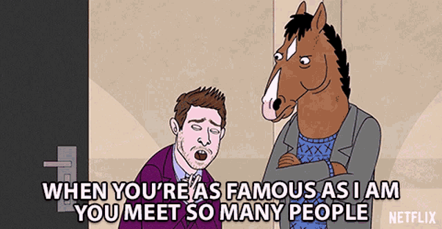 When Youre As Famous As I Am You Meet So Many People GIF - When Youre As Famous As I Am You Meet So Many People Lots Of Friends GIFs