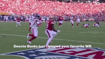 Deonte Banks Giants GIF - Deonte Banks Giants Locked Up GIFs