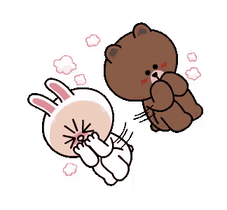 a teddy bear and a rabbit are sitting next to each other .
