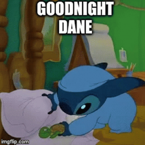 Goodnight Dane Stitch GIF - Goodnight Dane Goodnight Stitch GIFs
