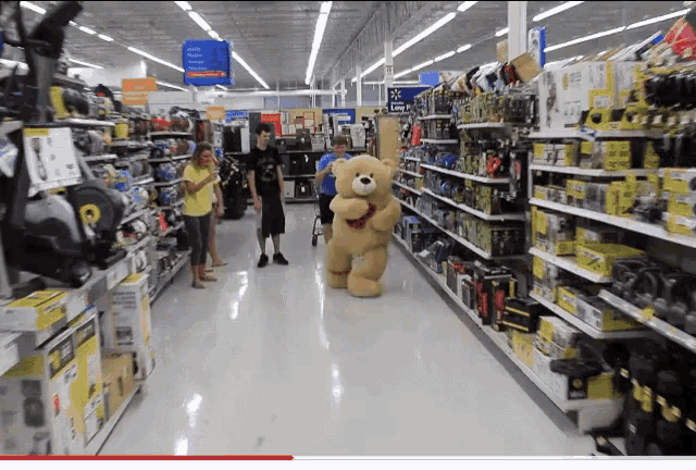 Walmart Bear GIF - Walmart Bear Football GIFs