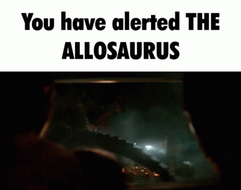 The Allosaurus Allo GIF - The Allosaurus Allo Islecord GIFs