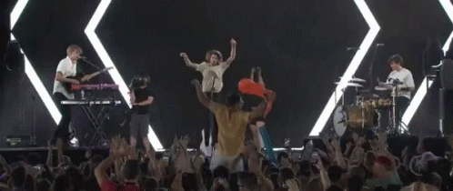 Jumping Excited GIF - Jumping Excited Concert GIFs