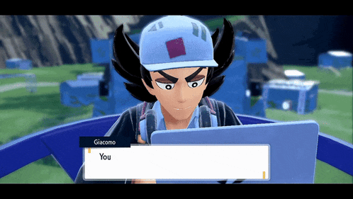 a video game character named giacomo talking to you