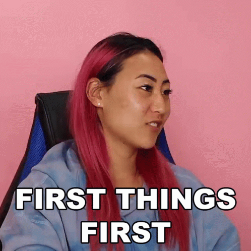 First Thing First Lizzy Capri GIF