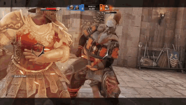 a screenshot of a video game with a duck chat button on the bottom right