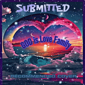 a poster that says god is love family