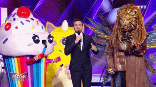The Masked Singer Combalovore GIF - The Masked Singer Combalovore Combal GIFs