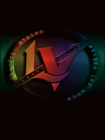 a colorful logo that says ' justice room ' on the bottom