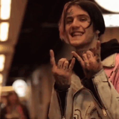 Lil Peep Funny Face GIF - Lil Peep Funny Face Smile GIFs