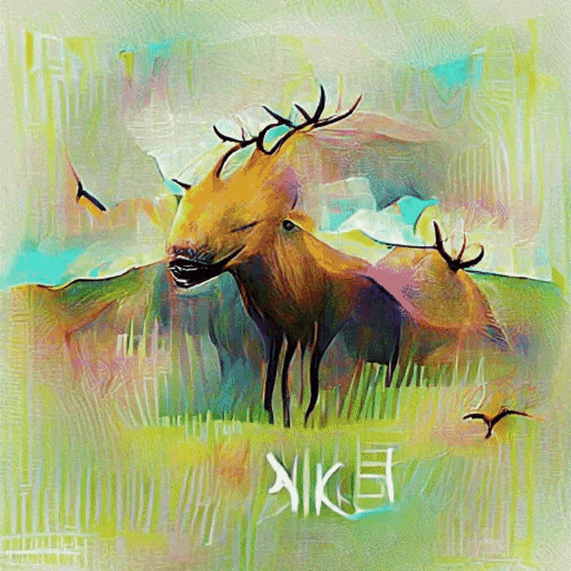 Elk Virtualdream GIF - Elk Virtualdream Art GIFs