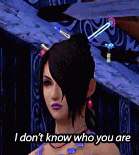 I Dont Know You I Dont Know Who You Are GIF - I Dont Know You I Dont Know Who You Are Lulu GIFs