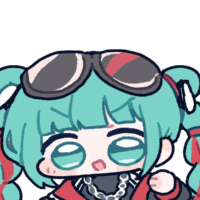 a cartoon of a girl wearing sunglasses and a necklace .
