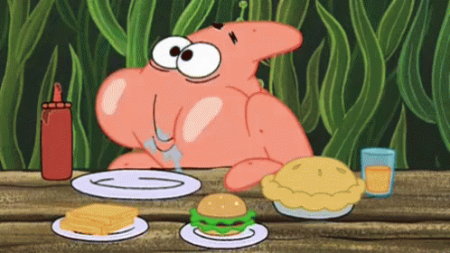 Hungry GIF - Patrick Spongebob Eating GIFs