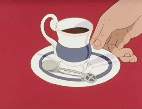 Cap Of Coffee Anime GIF - Cap Of Coffee Anime аниме GIFs