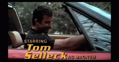 Magnum I Pi Tom Selleck GIF - Magnum I Pi Tom Selleck Car GIFs