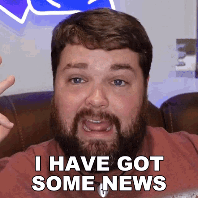 I Have Got Some News Brian Hull GIF - I Have Got Some News Brian Hull I Have News To Share GIFs
