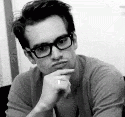 Brendon Urie Panic At A Disco GIF - Brendon Urie Panic At A Disco Thinking GIFs