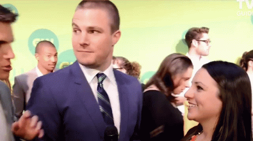 Stephen Amell Robbie Amell GIF - Stephen Amell Robbie Amell Smile GIFs