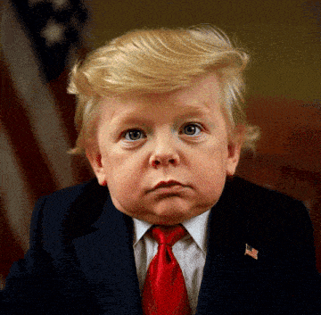 a little boy wearing a suit and tie has an american flag pin on his lapel