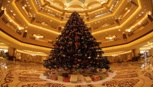 Christmas Tree Christmas Gifts GIF - Christmas Tree Christmas Gifts Twinkle GIFs