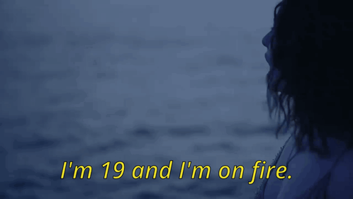 Lorde Perfect Places GIF - Lorde Perfect Places I'M 19 And I'M On Fire GIFs