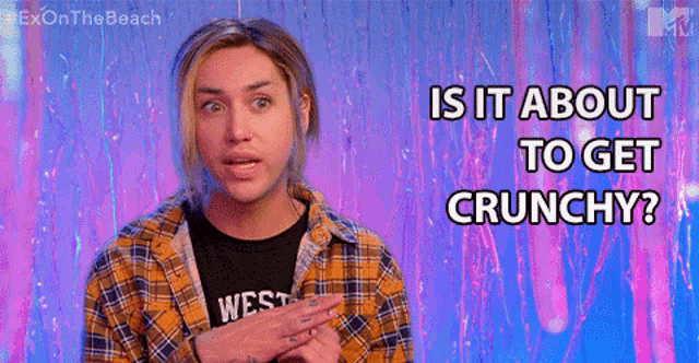 Is It About To Get Crunchy Adore Delano GIF - Is It About To Get Crunchy Adore Delano Ex On The Beach GIFs