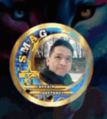 a coin with a picture of a man and the words captain joseph on it