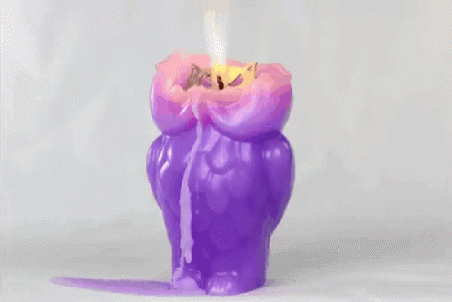Skeleton Candle GIF - Skeleton Candle Melt GIFs